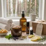 Paket Kroppsflöde - Kroppsoljor, roll-on, Luktsalt