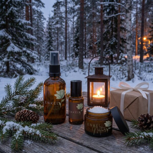 Julklappsset LED-RO med kroppsolja, roll-on och luktsalt